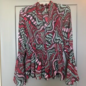 Bisou Bisou Blouse Size M